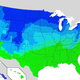 Illustration for article titled A map of how much snow it takes to cancel school across the U.S.